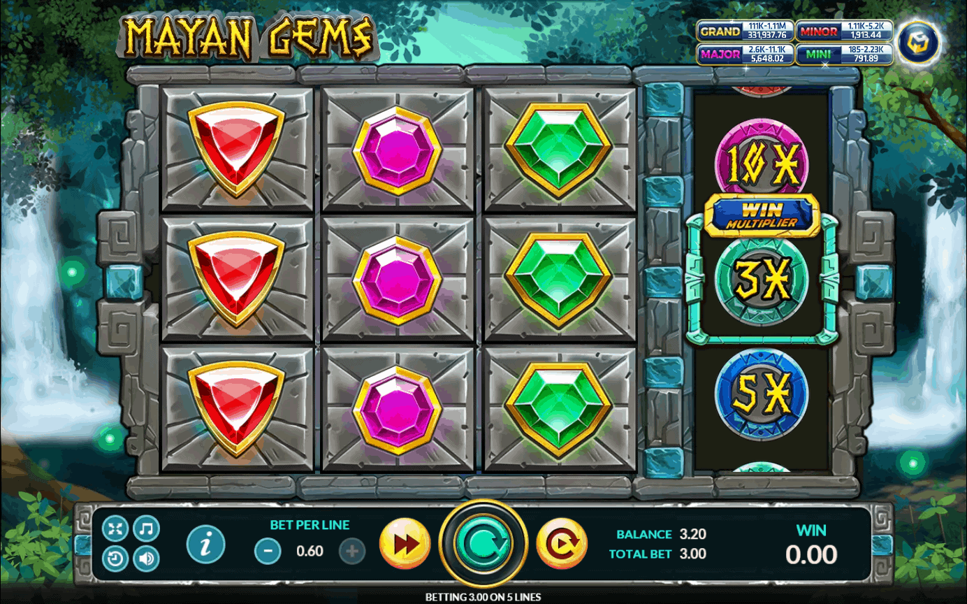 Mayan Gems SlotXO Game