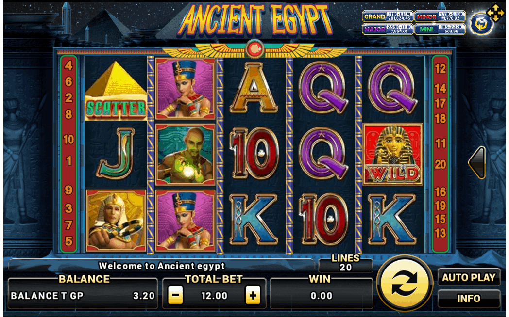 Ancient Egypt Game XOSlot