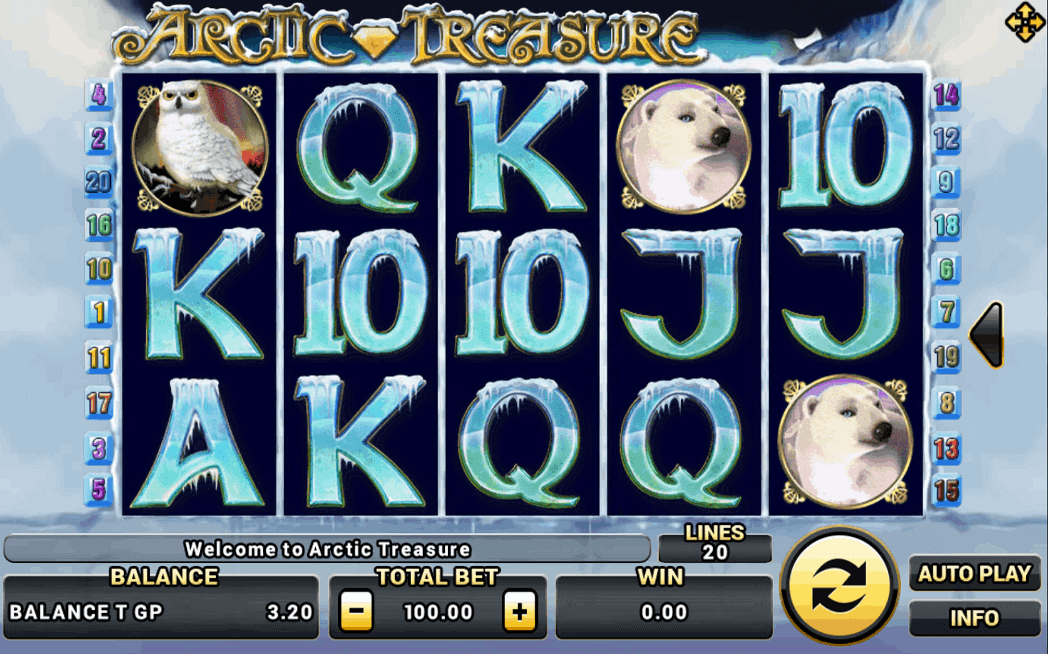 Arctic Treasure Game XOSlot