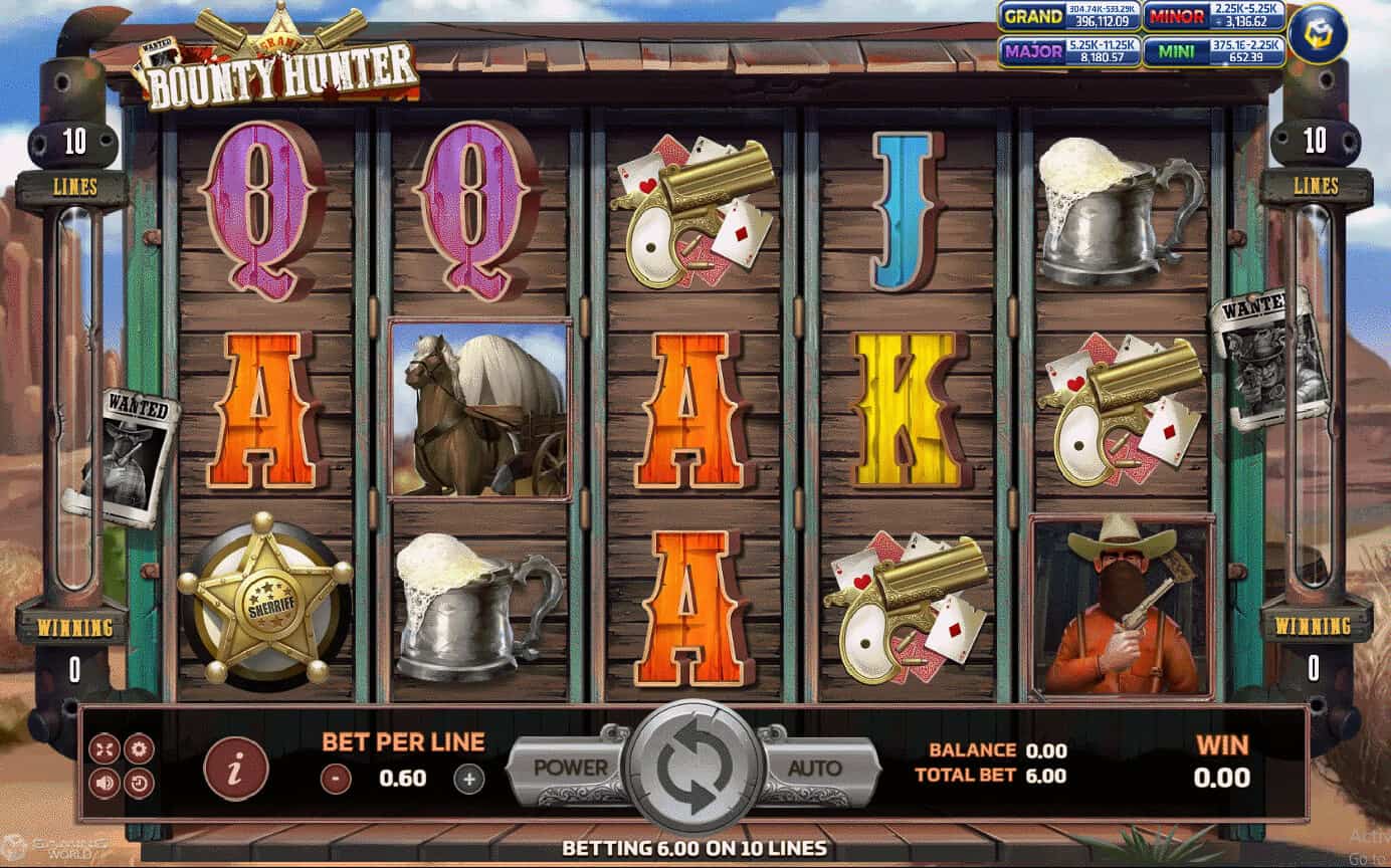 Bounty Hunter Game XOSlot