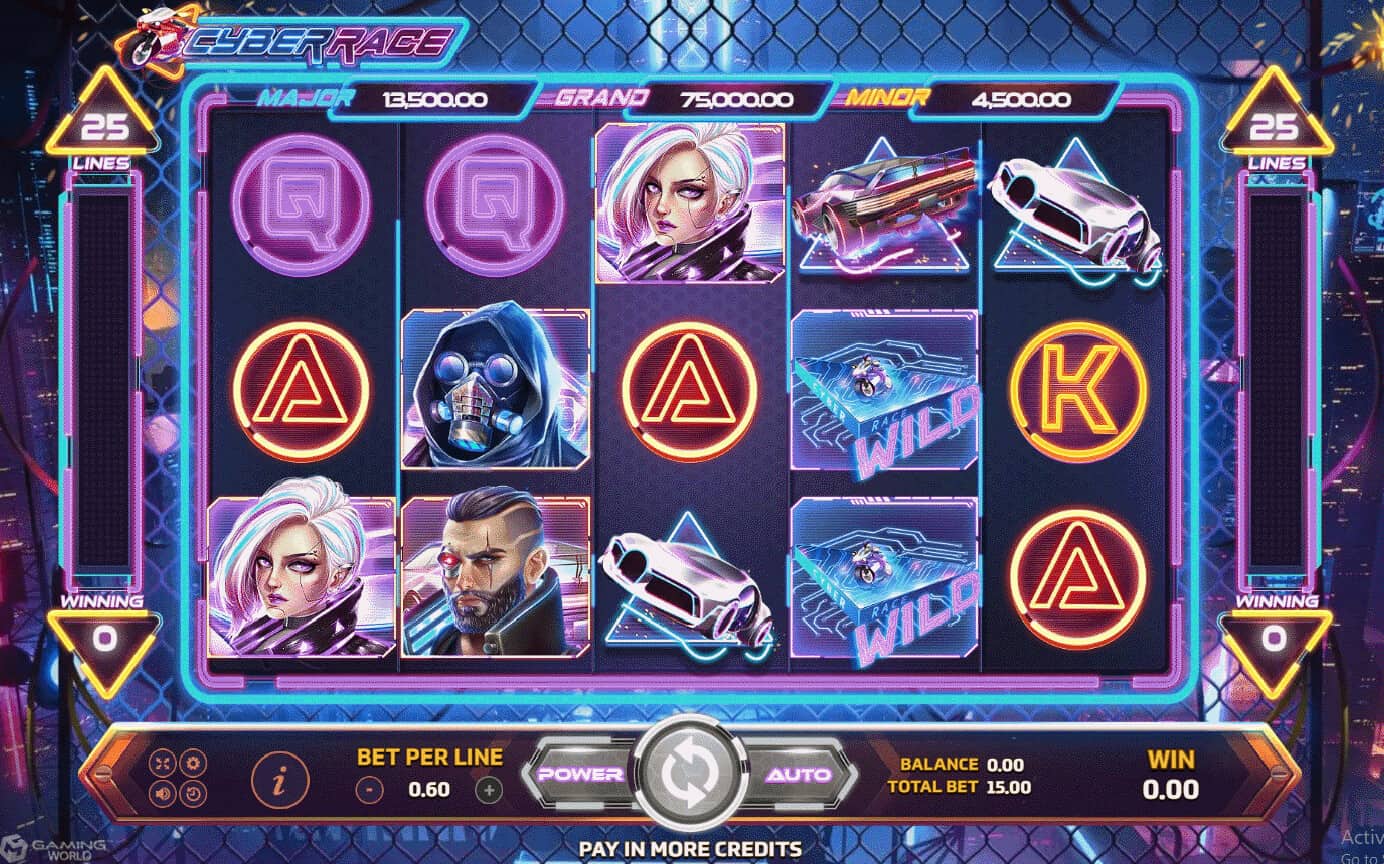 Cyber Race Game XOSlot