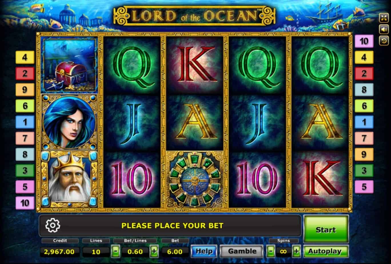 Lord Of The Ocean SlotXO Game