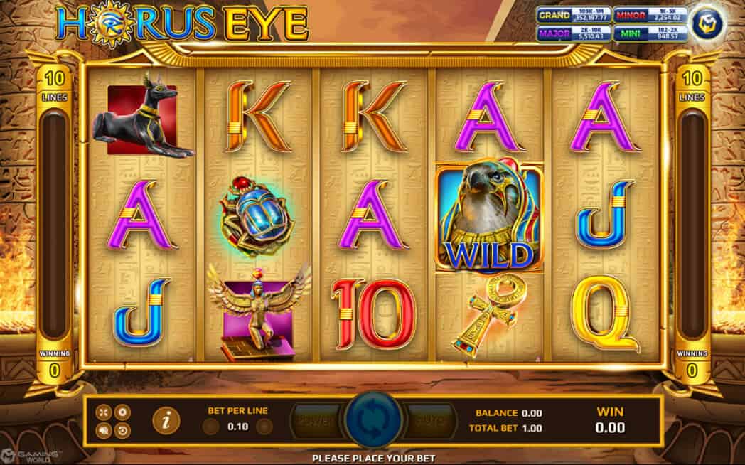 Horus Eye Game XOSlot