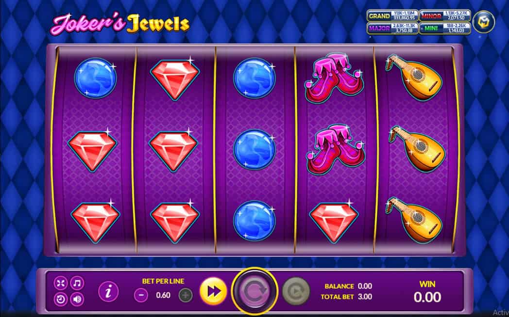 Jokers Jewels Game XOSlot