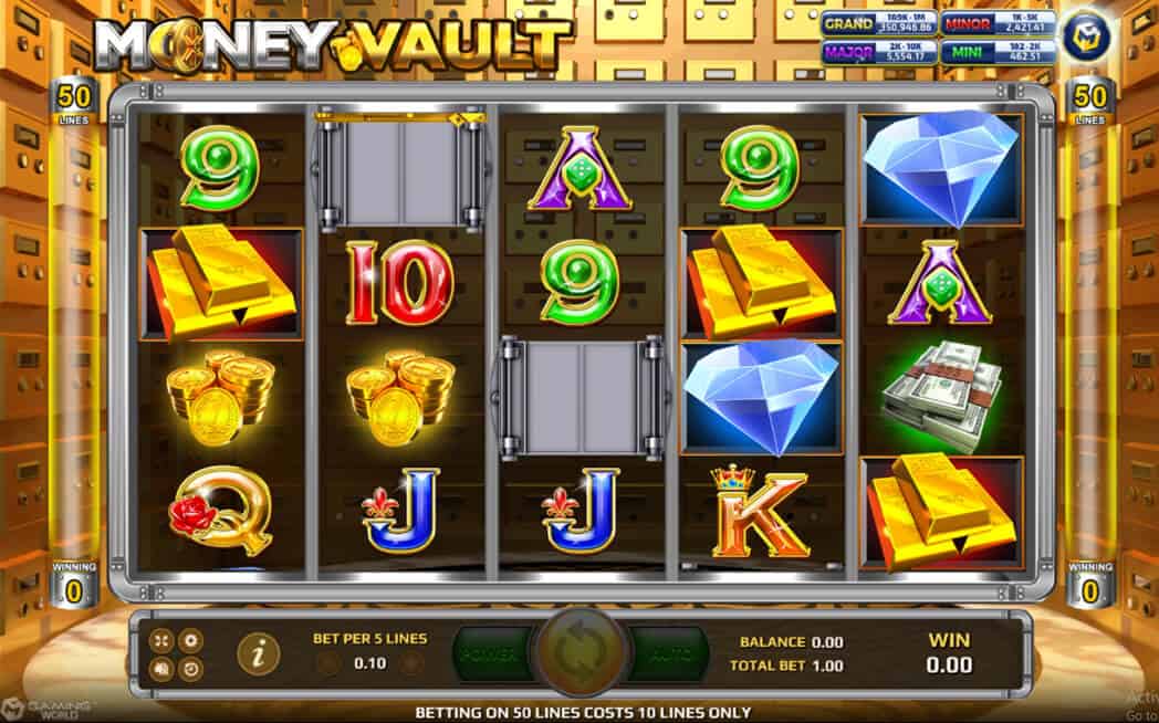 Money Vault Game XOSlot