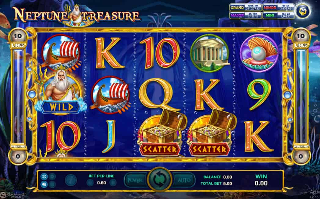 Neptune Treasure  Game XOSlot