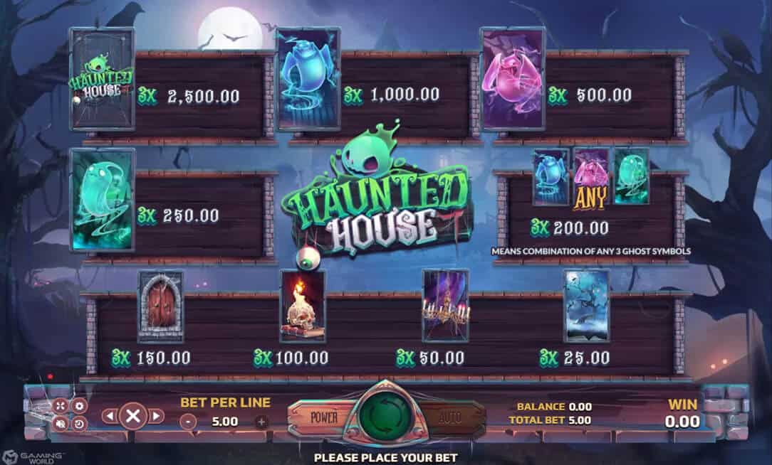 Haunted House Info XOSlot  slotxo วอ เลท