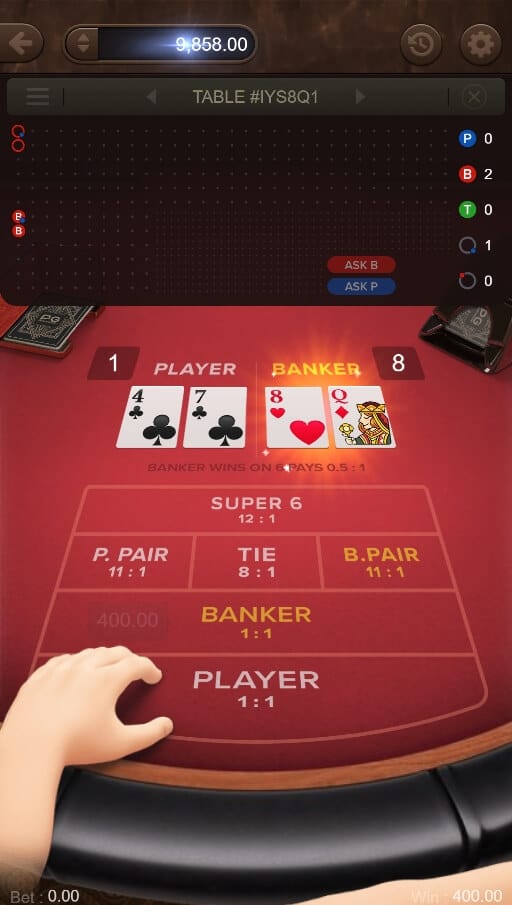 Baccarat Deluxe Slot PG 168