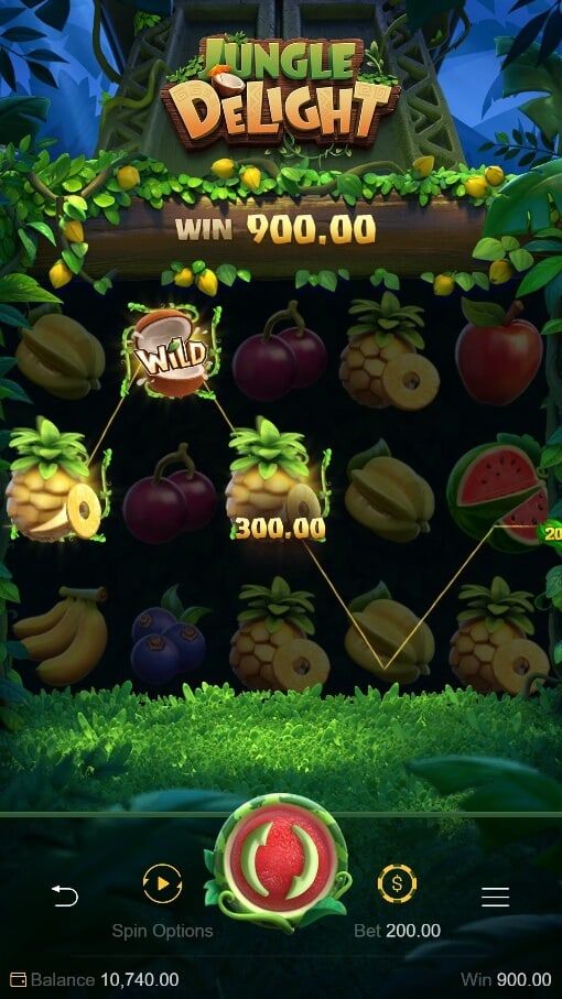 Jungle Delight เกมส์ PG