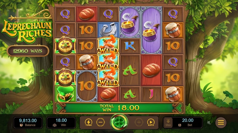 Leprechaun Riches PG Slot ทรูวอเลท