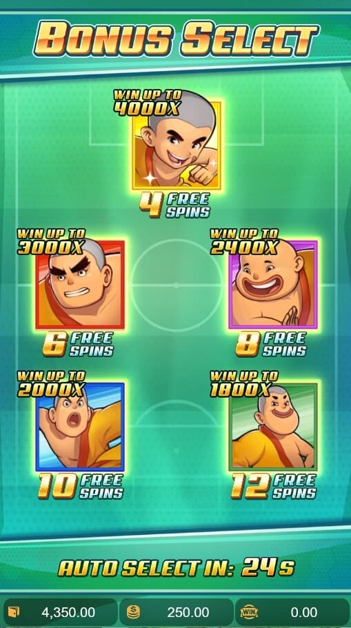 Shaolin Soccer PG Slot ฝากผ่านวอเลท