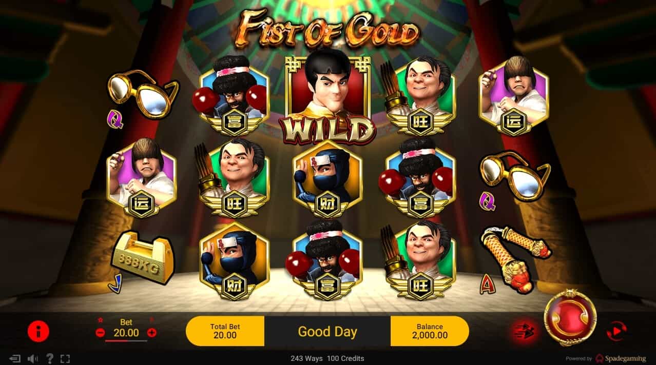 FIST OF GOLD สล็อตค่าย Spadegaming จาก Slotxo สล็อต xo