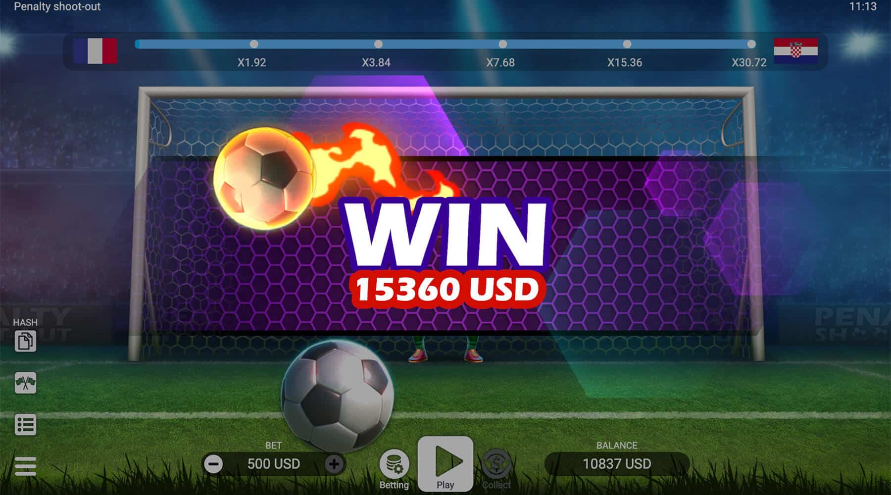 PENALTY SHOOT-OUT สล็อตค่าย evoplay slotxo ฝาก 10 รับ 100