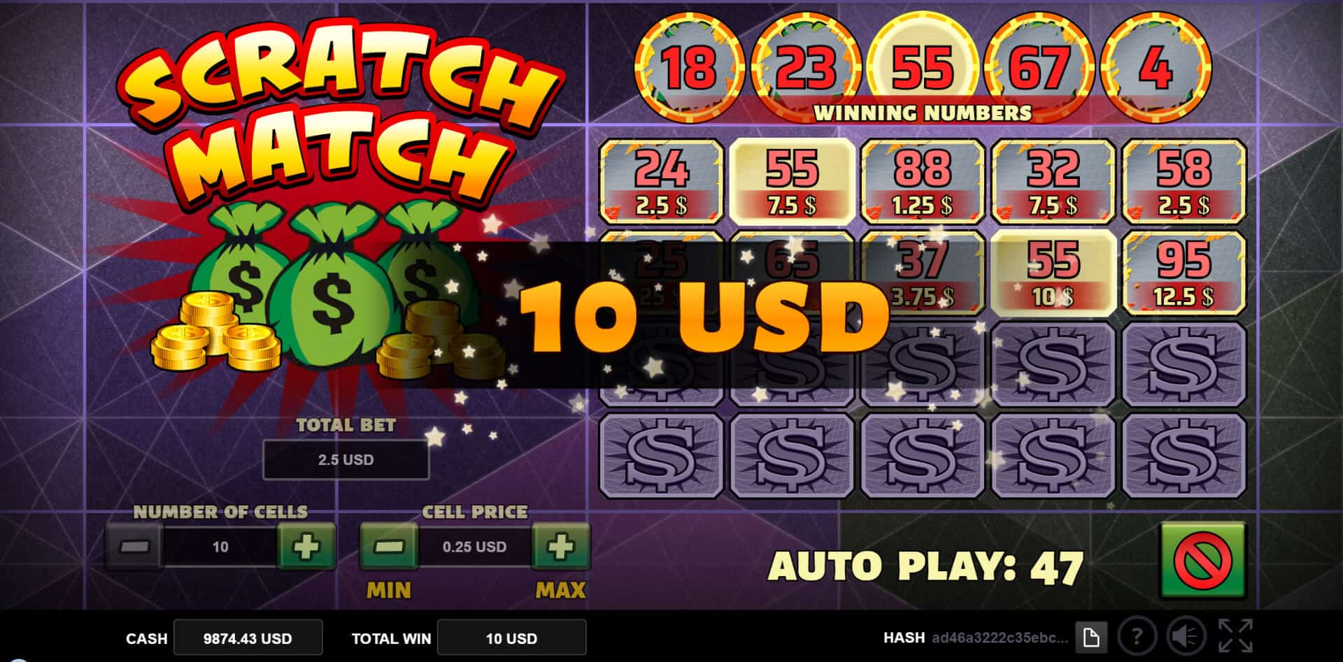 SCRATCH MATCH สล็อต XO สล็อตค่าย evoplay slotxo login