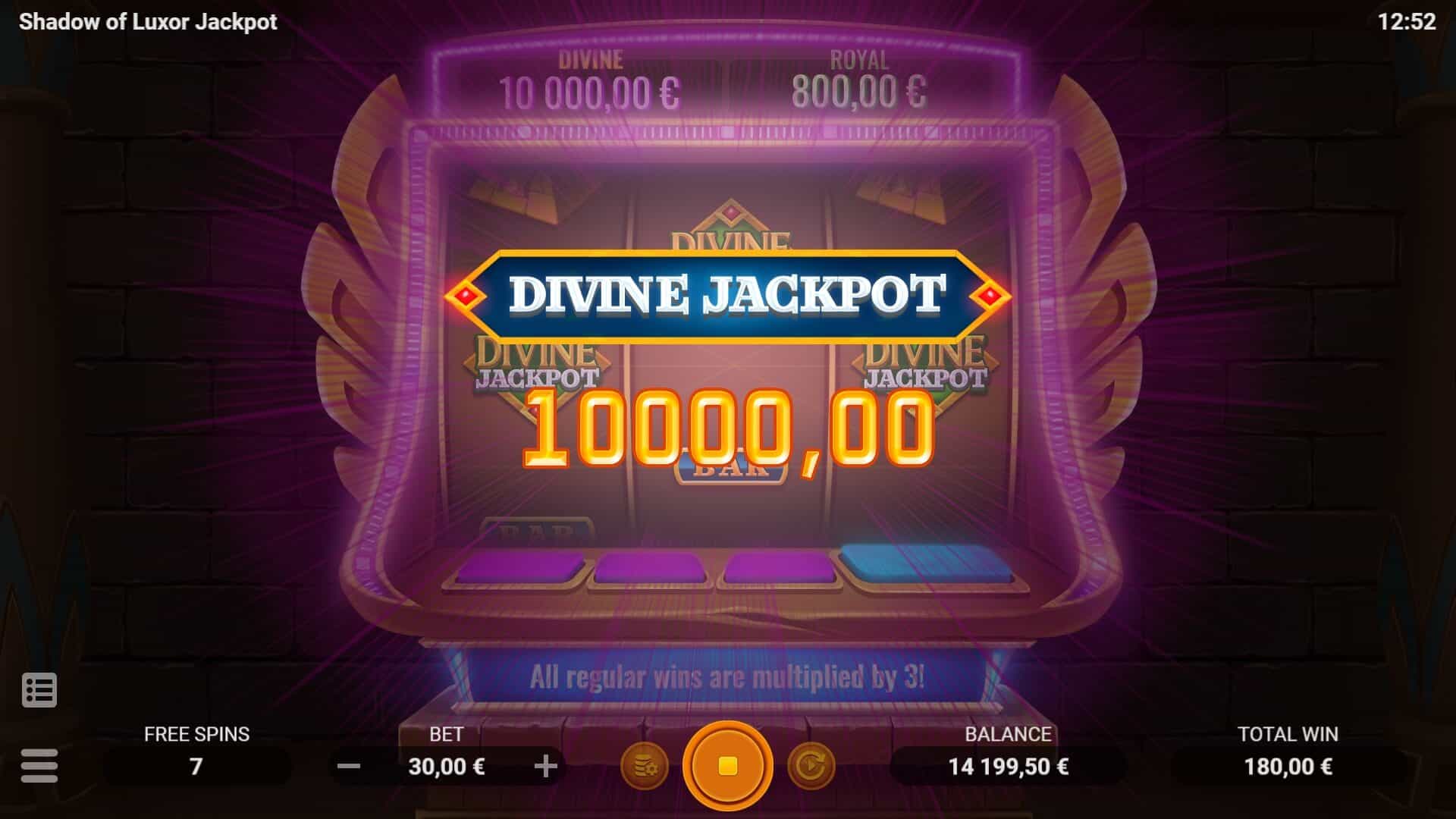 SHADOW OF LUXOR JACKPOT สล็อต XO สล็อตค่าย evoplay slotxo เติม true wallet