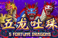 5 FORTUNE DRAGONS สล็อตค่าย Spadegaming จาก Slotxo สล็อต xo