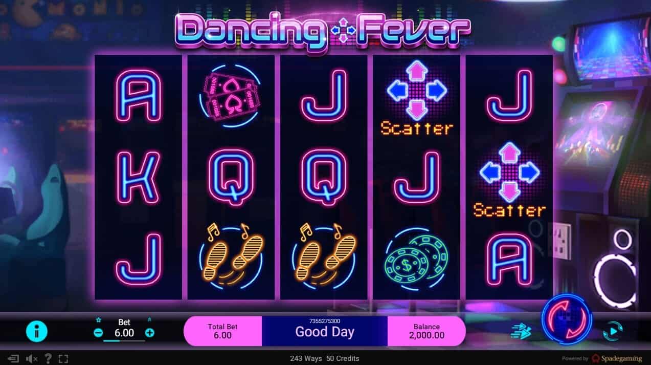 DANCING FEVER สล็อตค่าย Spadegaming จาก Slotxo สล็อต xo