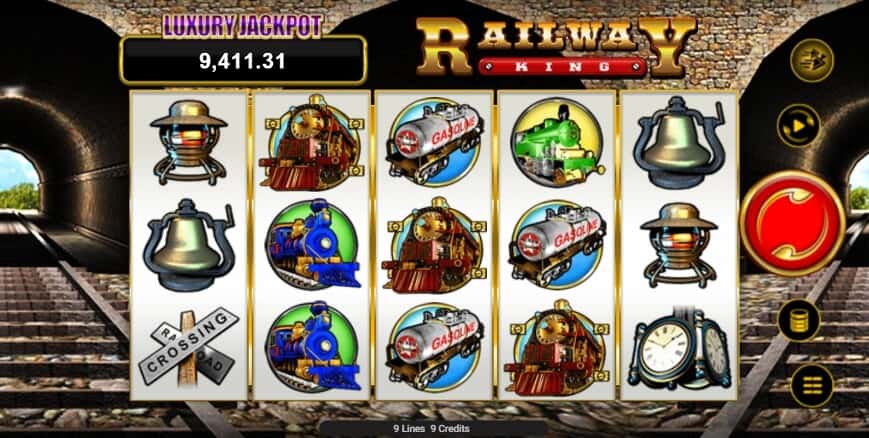 RAILWAY KING สล็อตค่าย Spadegaming จาก Slotxo สล็อต xo