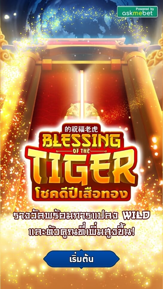 Blessing Tiger AMBSLOT เกมสล็อต amb จาก slotxo mobile