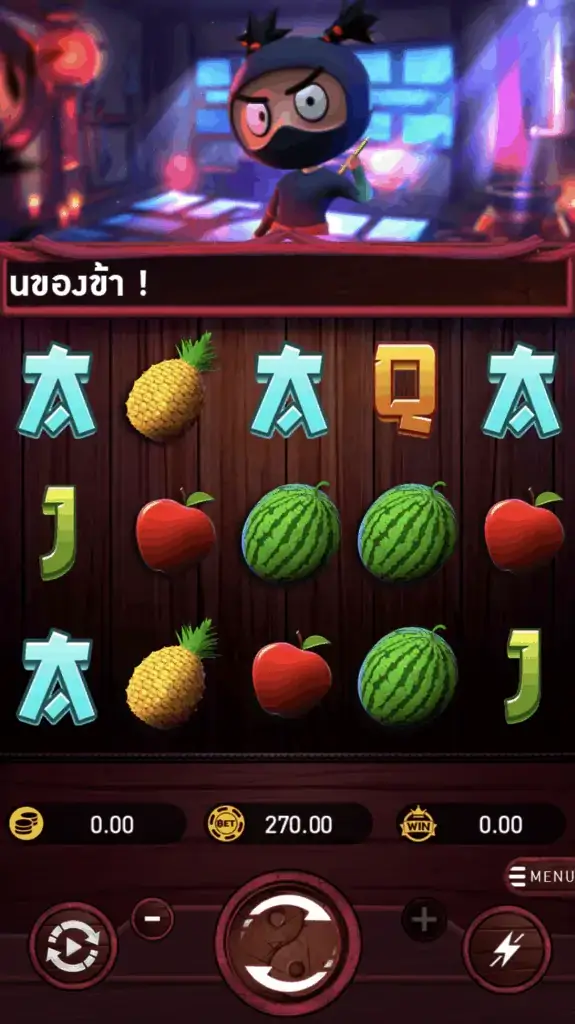 Fruit Ninja AMBSLOT เกมสล็อต amb จาก slotxo168