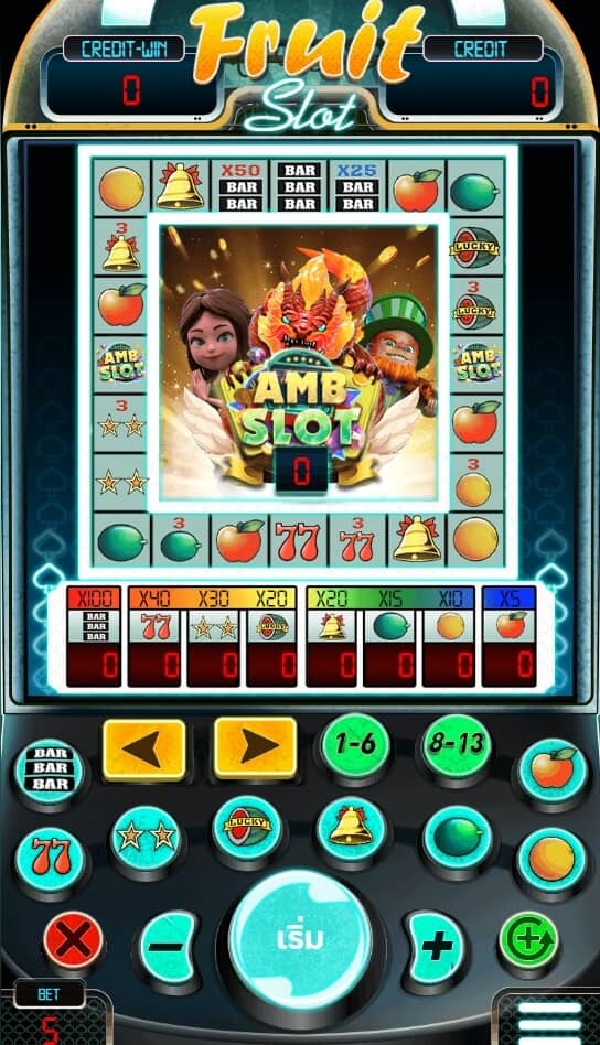 Fruit Slot AMBSLOT เกมสล็อต amb จาก slotxo เครดิตฟรี