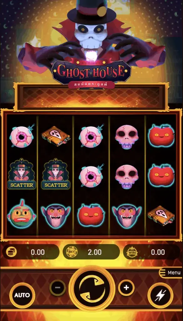 Ghost House AMBSLOT เกมสล็อต amb จาก slotxo vip