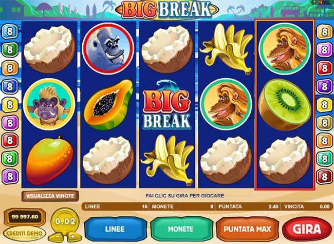 Big Break สล็อต Microgaming จาก slotxo ฝาก 10 ได้ 100