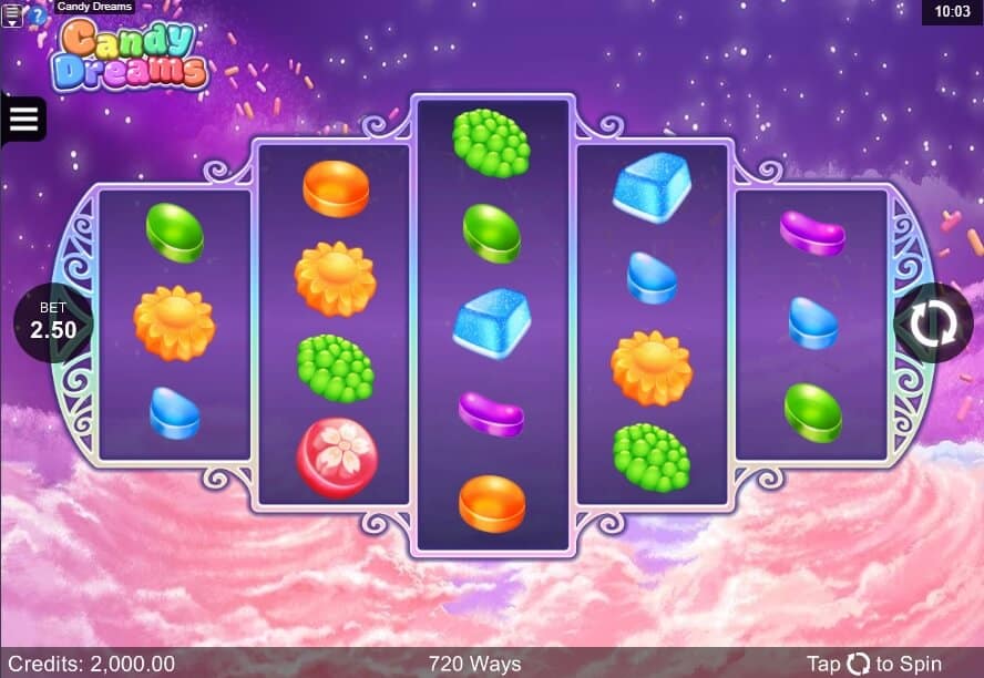 Candy Dreams สล็อต Microgaming จาก เล่นสล็อต xo