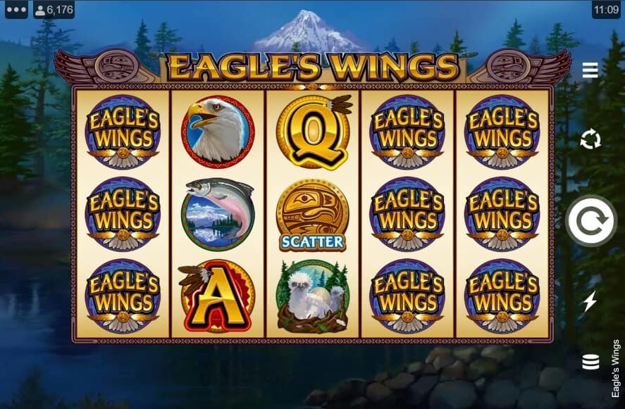 Eagle’s Wings สล็อต Microgaming จาก slotxo โบนัส 100