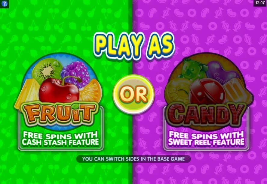 Fruit vs Candy สล็อต Microgaming จาก slotxo auto