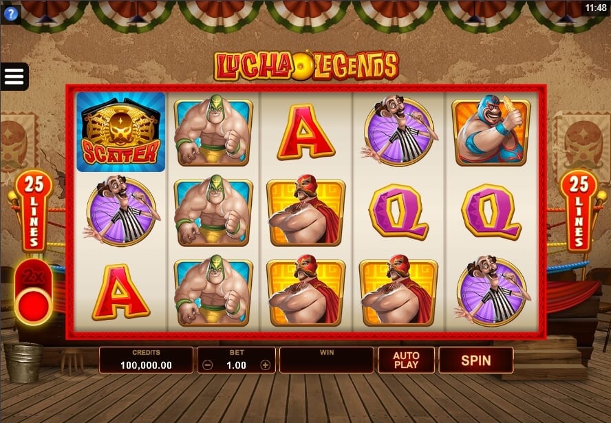 Lucha Legends สล็อต Microgaming จาก slot slotxo