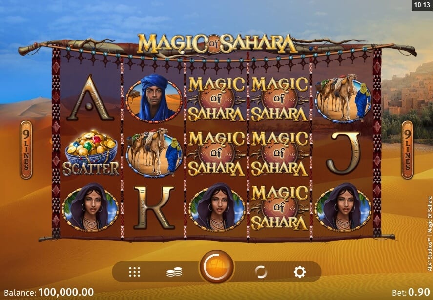 Magic of Sahara สล็อต Microgaming จาก ถอนเงิน สล็อต xo