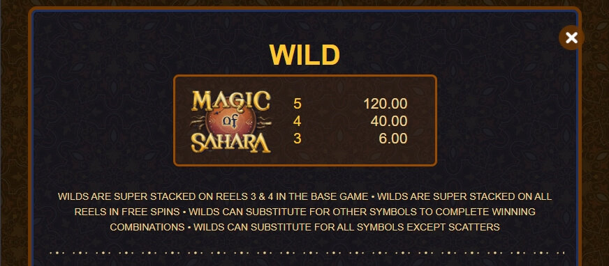 Magic of Sahara สล็อต Microgaming จาก ถอนเงิน สล็อต xo