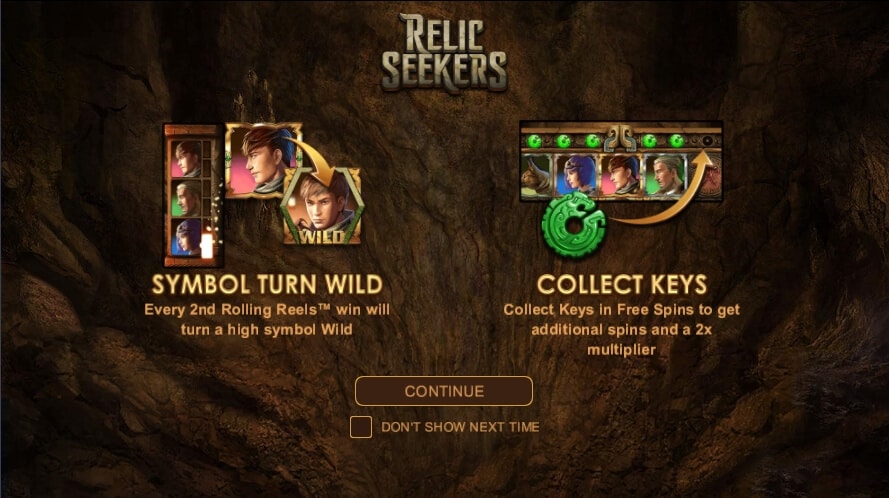 Relic Seekers สล็อต Microgaming จาก slotxo auto