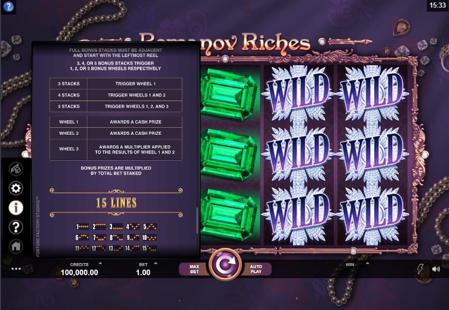 Romanov Riches สล็อต Microgaming จาก slotxo888