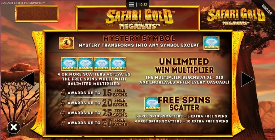 Safari Gold Megaways สล็อต Microgaming จาก slotxo 311
