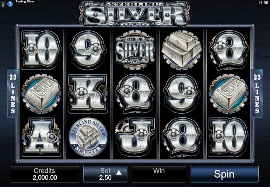 Sterling Silver สล็อต Microgaming จาก slotxo168