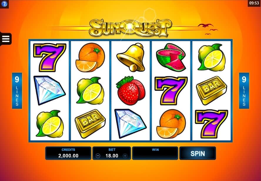 Sun Quest สล็อต Microgaming จาก slotxo auto