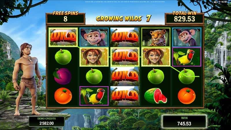 Tarzan สล็อต Microgaming จาก slotxo888