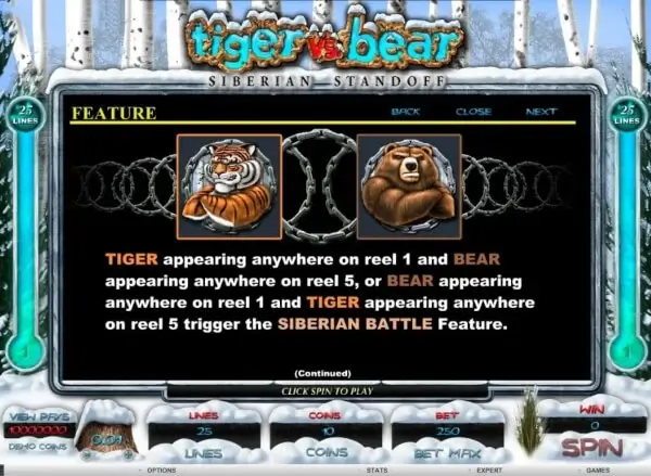 Tiger vs Bear สล็อต Microgaming จาก slotxo 168