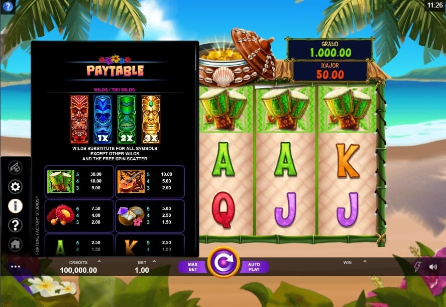 Tiki Mania สล็อต Microgaming จาก slotxo 24 th