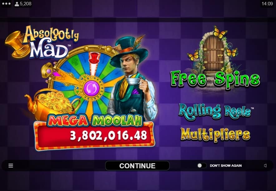 Absolootly Mad สล็อต Microgaming จาก slotxo game