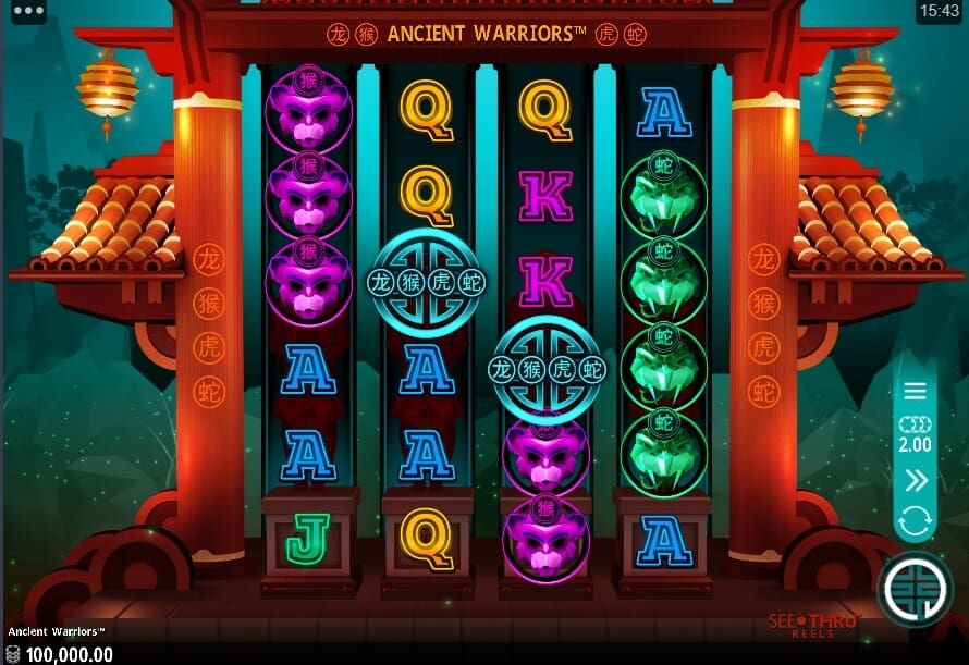 Ancient Warriors สล็อต Microgaming จาก slotxo ฝาก 20 ได้ 100