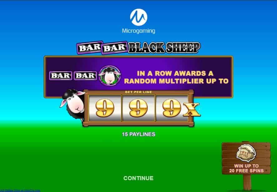 Bar Bar Black Sheep สล็อต Microgaming จาก ฝาก 1 บาท ฟรี 50 บาท ล่าสุด