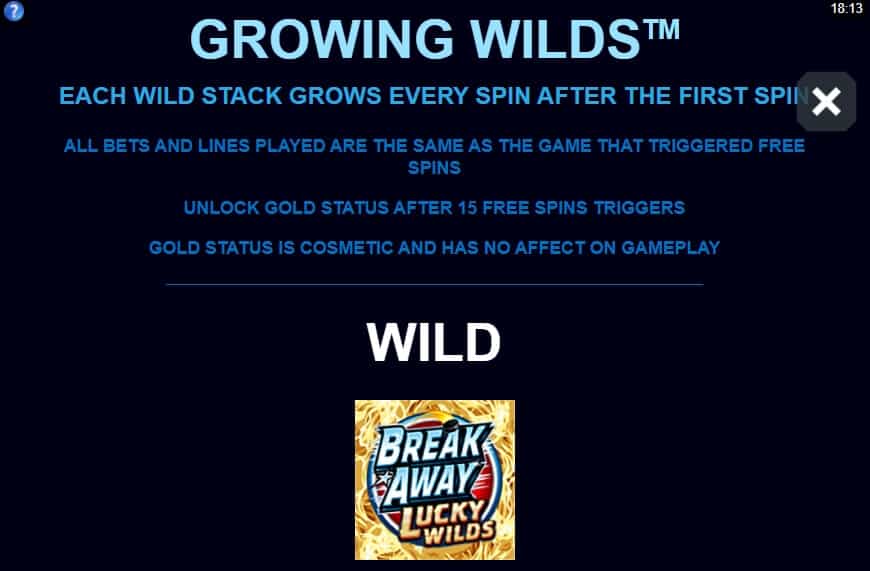 Break Away Lucky Wilds สล็อต Microgaming จาก slotxo แจกเครดิตฟรี 2020