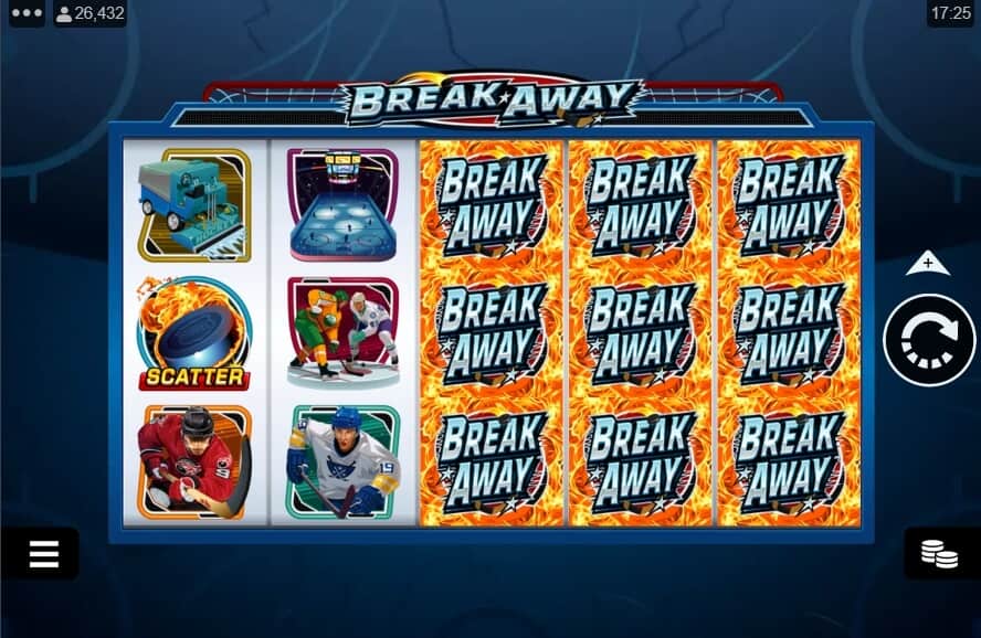 Break Away สล็อต Microgaming จาก slotxo ฝาก 20 ได้ 100