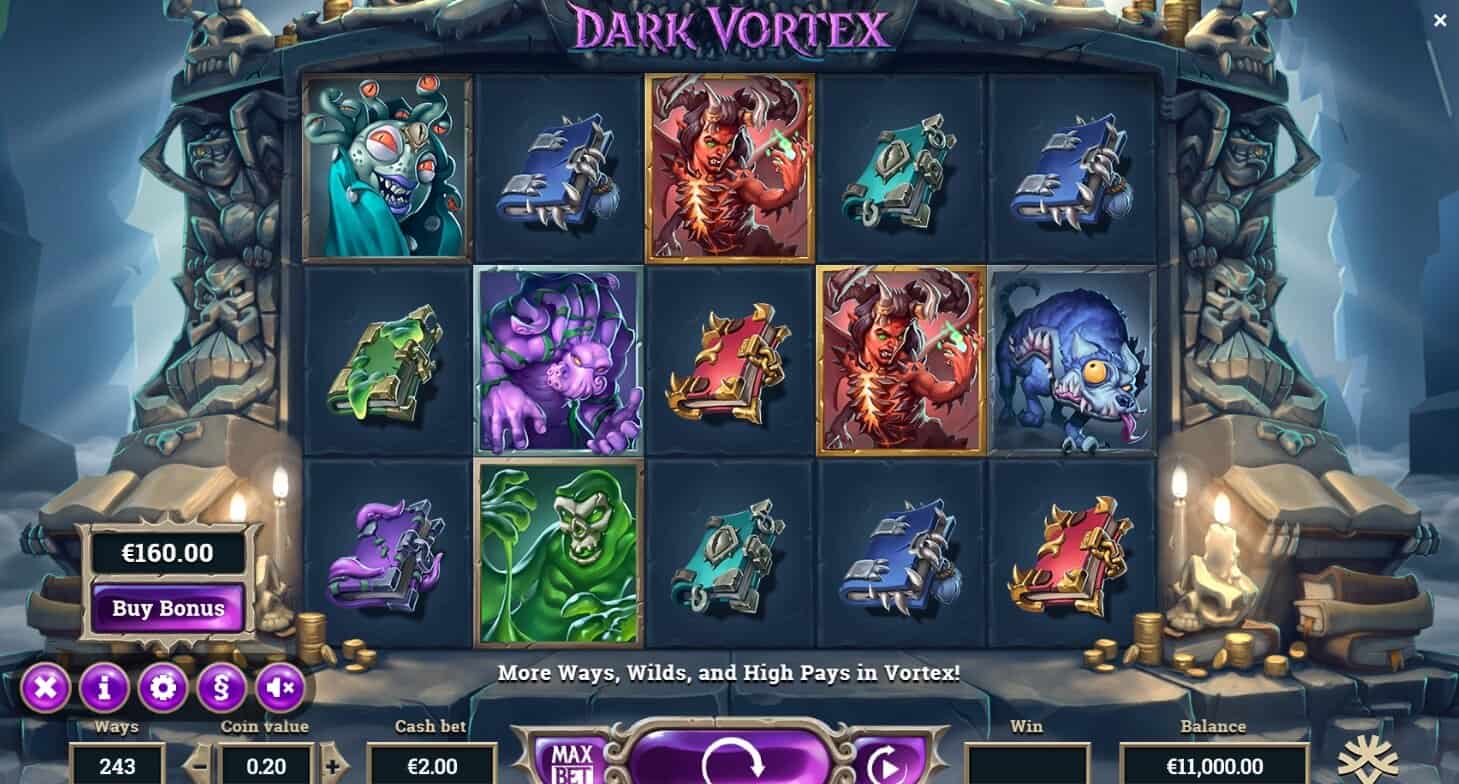 Dark Vortex สล็อต เว็บตรง Yggdrasil slotxo 191