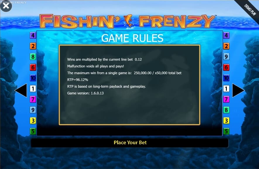 Fishin’ Frenzy สล็อต Microgaming จาก slotxo โจ๊กเกอร์