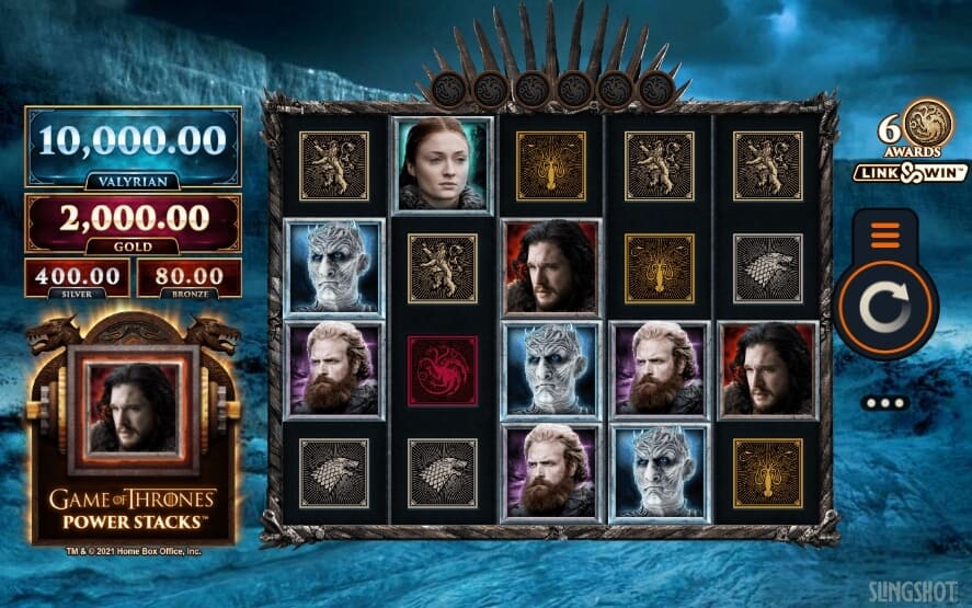 Game of Thrones Power Stacks  สล็อต Microgaming จาก slotxo ฝาก ถอน ไม่มีขั้นต่ำ