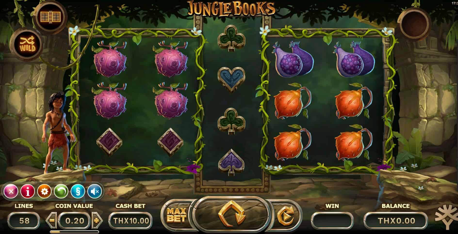 Jungle Books สล็อต เว็บตรง Yggdrasil โปรโมชั่น slotxo